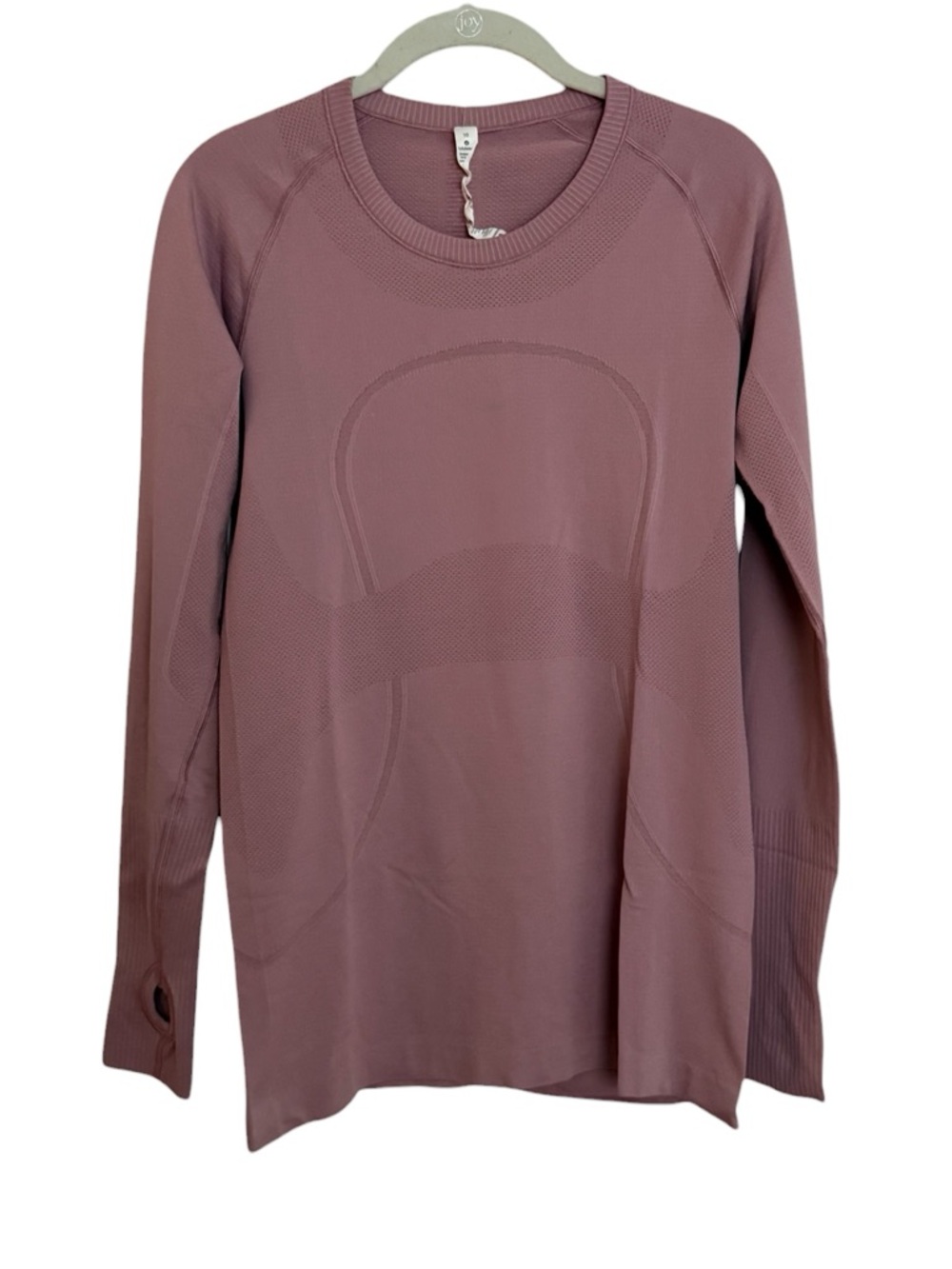 lululemon athletica Long Sleeve Crewneck Top in Dusty Rose - Picture 6 of 10